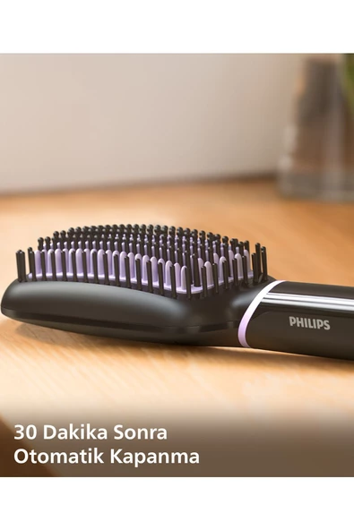 PHİLİPS Düzleştirici Tarak Bhh880/00,Geniş Fırça Alanı,Turmalin Seramik Kaplama,2 Sıcaklık Ayarı - 8
