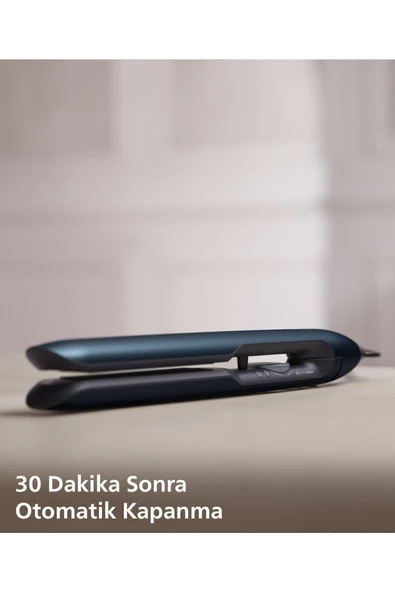 Philips Saç Düzleştirici Bhs732/00,Bukle Özelliği,Argan Yağı Katkılı,Uv Koruması,Kılıf Hediyeli - 4