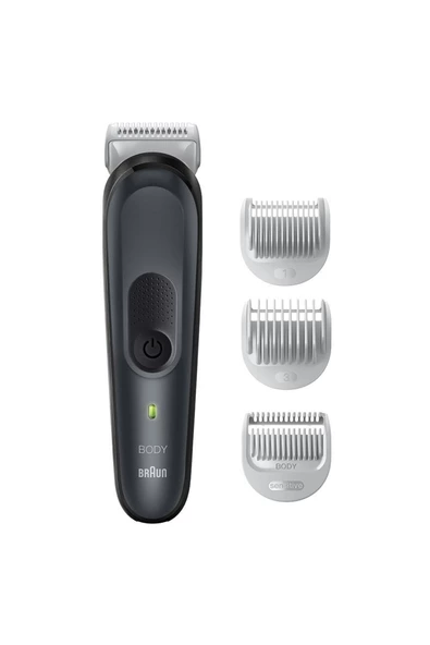 Braun Bodygroomer 3 Bg 3340 Skinshield Teknolojisi 3 Ek Parçalı Vücut Bakım Seti