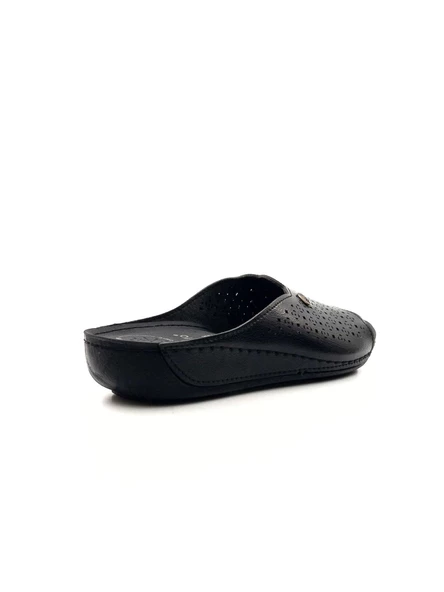 Bento 16007 Kalın Lazer İşlemeli Anatomik Günlük Terlik - 7