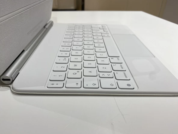 APPLE MAGİC KEYBOARD 11 İNÇ İPAD KLAVYESİ BEYAZ TÜRKÇE Q (REYON ÜRÜNÜ) - 5