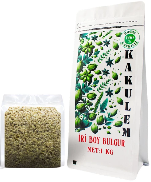 KAKULEM SERTİFİKALI İri Boy Pilavlık Bulgur 1 KG