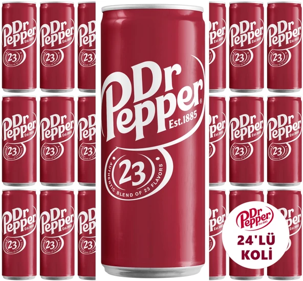 Dr Pepper Regular 330ml 24'lü Koli - 2