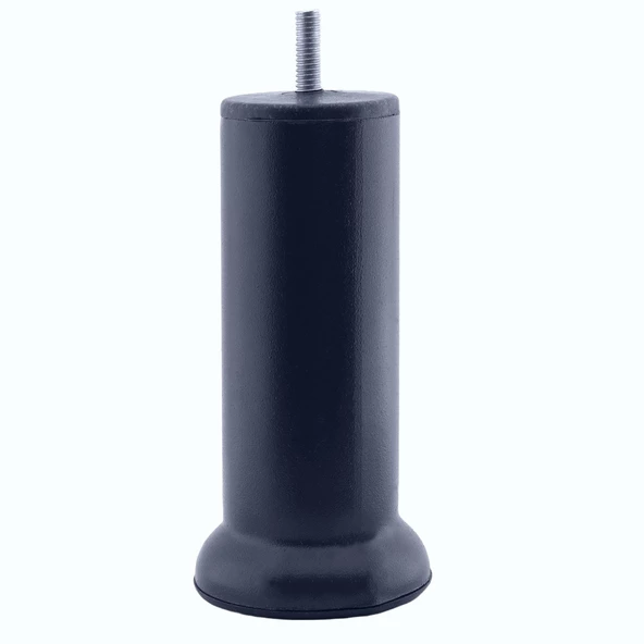 Mobilya Kanepe Yatak Baza Koltuk Destek Ayağı M8 Civata Metal Yükseltici İnce Diş Ayak 15 cm Antrasit Gri - Resim 5