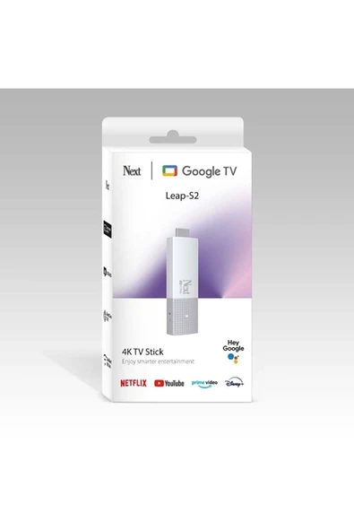 Next 4K TV Stick Google Tv Android Box Google Sertifakalı
