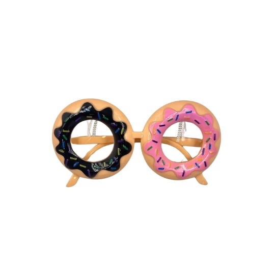 Parti Gözlük Plastik Donut Model