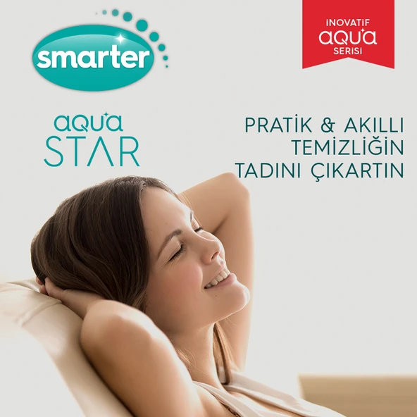 SMARTER AQUA STAR TEMİZLİK SETİ + YEDEK TABLET MOP PASPAS - 2