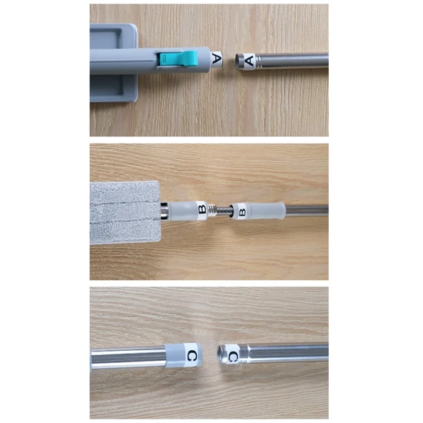 SMARTER AQUA STAR TEMİZLİK SETİ + YEDEK TABLET MOP PASPAS - 6