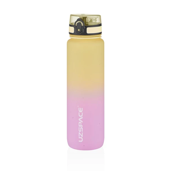 Vagonlife Uzspace 3038 1000ml Sarı-Mor Tritan Matara