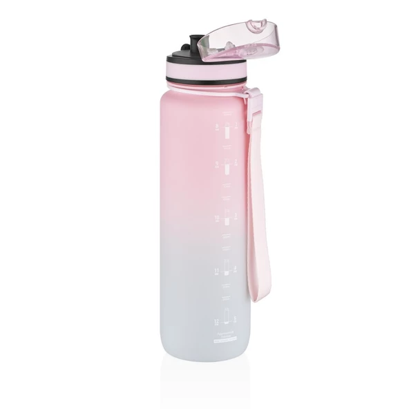Vagonlife Uzspace 3038 1000ml Pembe-Gri Tritan Matara - Resim 2