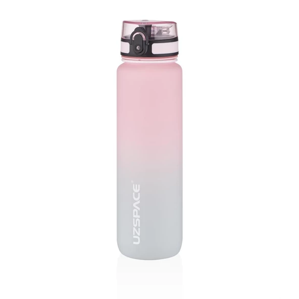 Vagonlife Uzspace 3038 1000ml Pembe-Gri Tritan Matara ürün görseli 1