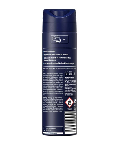 Nivea Deodorant 150 ml Erkek Fresh Active - 2