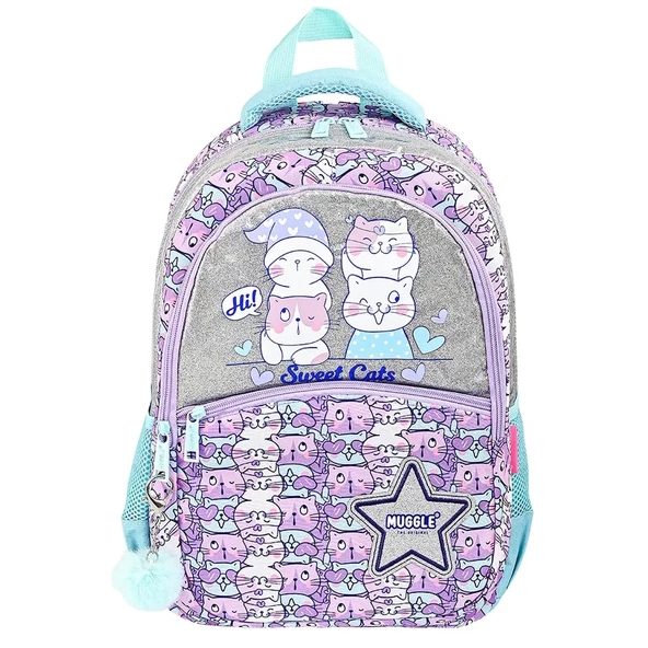 Muggle İlkokul Çantası Meow Koleksiyonu Mu-9063 - Resim 2