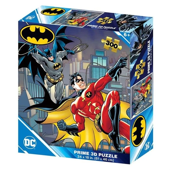 NECO PRIME 3D PUZZLE 300 PRC 32710 BATMAN-ROBIN NECPRM32710