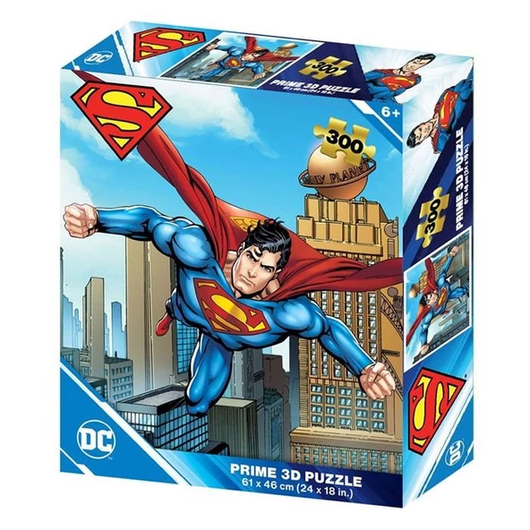 NECO PRIME 3D PUZ 300 PRC 32715 SUPERMEN NECPRM32715