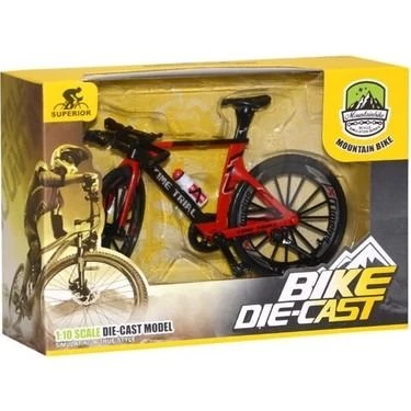 Time Trial Kırmızı Bike Bisiklet 0818-8A Die Cast Metal 1:10 Ölçek U47TB2TKVW