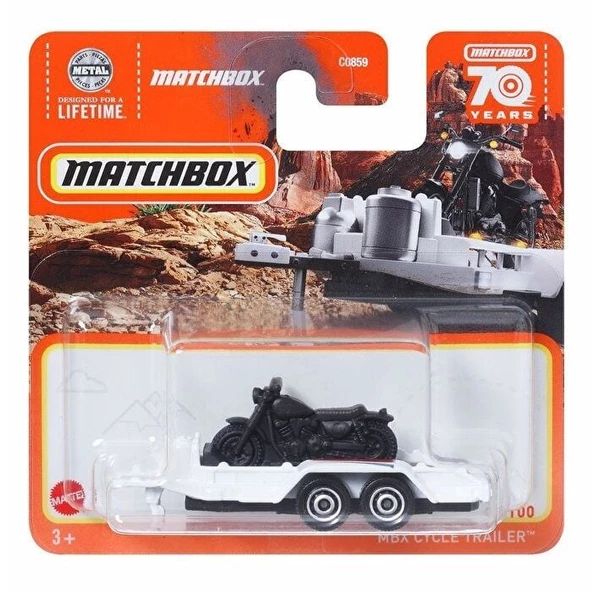 MBX Cycle Trailer Matchbox Tekli Arabalar C0859 C42Q1C9FGJ