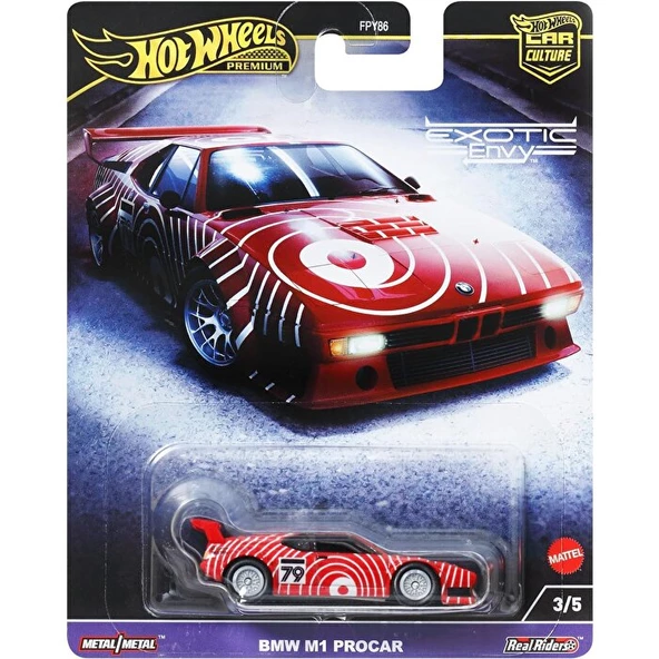 Hot Wheels Premium BMW M1 Procar 2024 Exotic Envy FPY86-977G