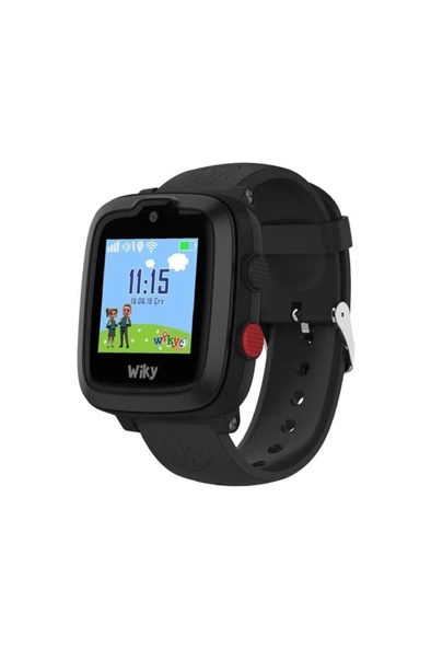 Wiky Watch Wiky 4 Plus Akıllı Çocuk Saati Siyah