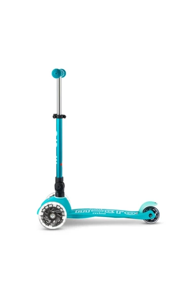 MICRO SCOOTER MINI MICRO DELUXE LED FOLDABLE AQUA MMD198