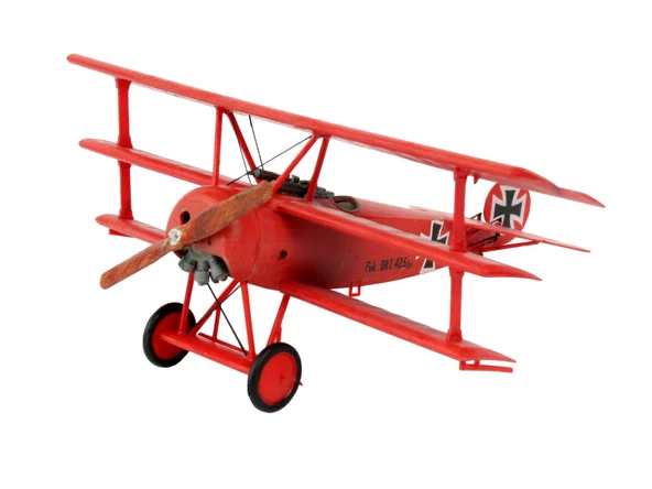 REVELL MODEL SETS 64116 FOKKER DR.1 TRIPLANE Savaş Uçağı REV64116