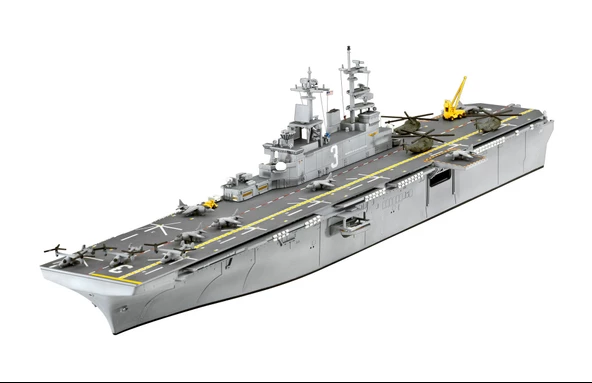 REVELL MODEL SET 65178 ASSAULT CARRIER USS Uçak Gemisi