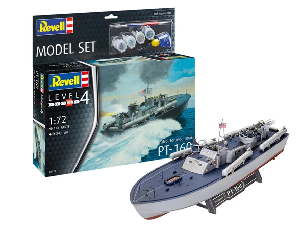 REVELL MODEL SET 65175 PATROL TORPEDO Savaş Gemisi REV65175