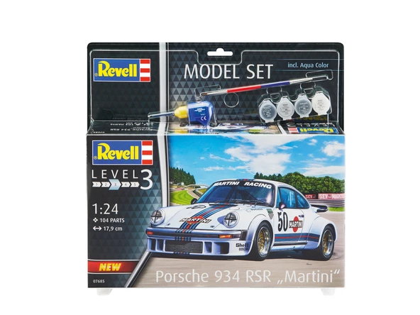 REVELL MODEL SET 67685 PORSCHE 934-12 REV67685