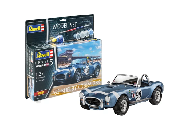 REVELL MODEL SET 67669 AC Shelby COBRA 289 REV67669