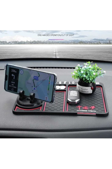 Araç Içi Kaydırmaz Torpido Organizeri Sihirli Ped  Telefon tutucu Torpido Kaydırmaz Ped