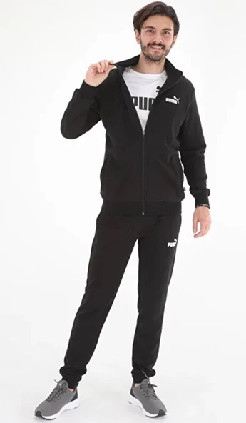 Puma 585840 Clean Sweat Suit Erkek Günlük Eşofman Takımı