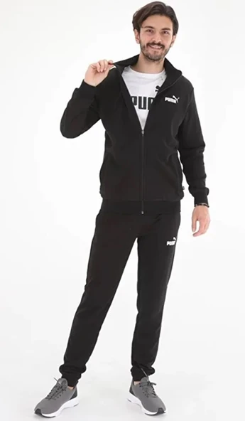 Puma 585840 Clean Sweat Suit Erkek Günlük Eşofman Takımı