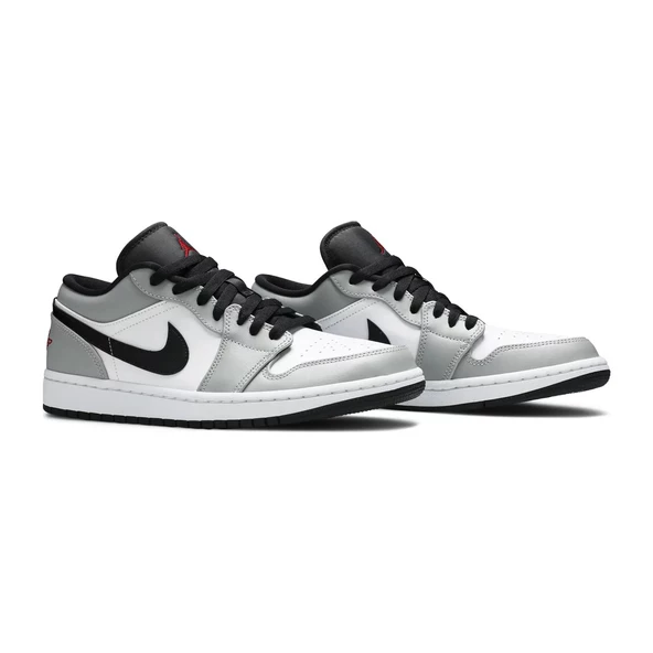 Air Jordan 1 Low Light Smoke Grey - Resim 3