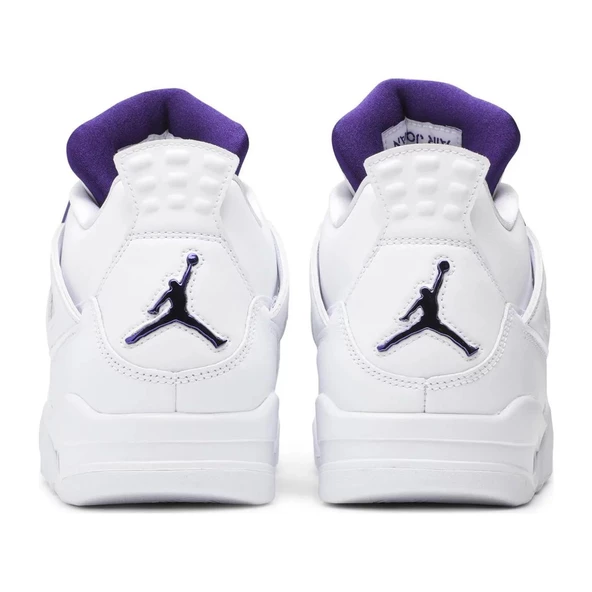 Air Jordan 4 Retro Purple Metallic - Resim 4