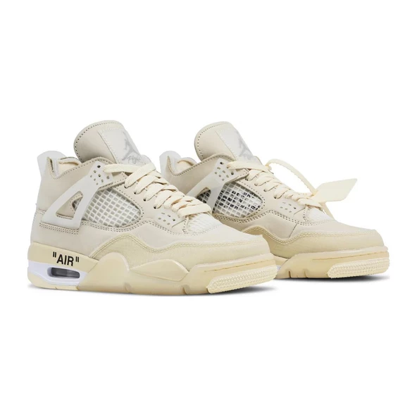 Air Jordan 4 Retro Off-White Sail - Resim 2