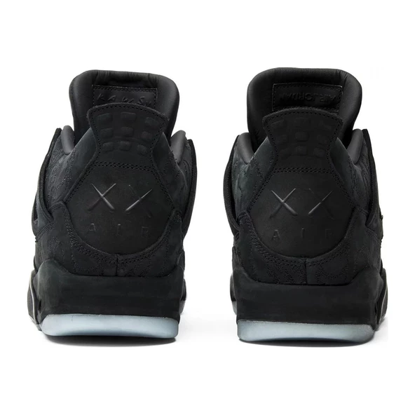 Air Jordan 4 Retro x Kaws Black - Resim 4