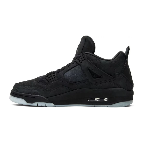 Air Jordan 4 Retro x Kaws Black - Resim 2