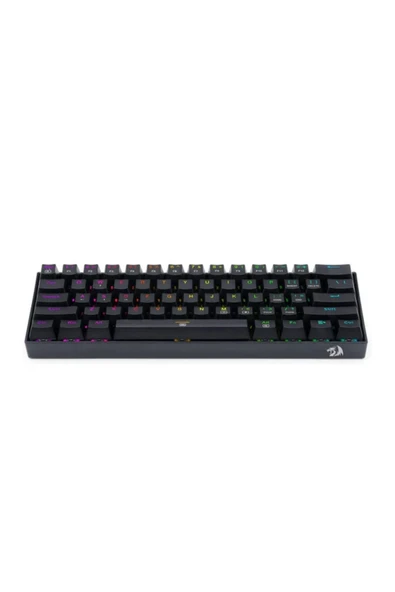 Redragon K630-RGB Dragonborn %60 Blue Switch Siyah Mekanik Kablolu Oyuncu Klavyesi - 5