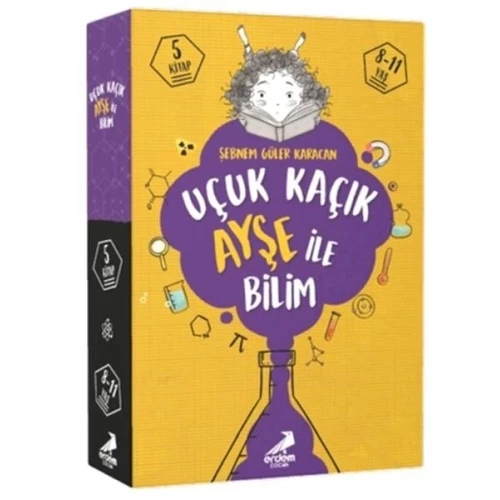 Uçuk Kaçık Ayşe ile Bilim - 5 kitap Takım