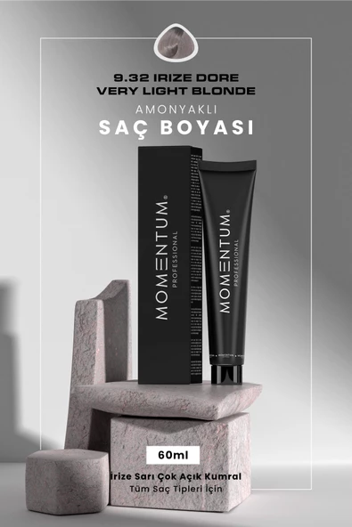 Momentum Saç Boyası Irize Dore Very Light Blonde 9.32 60 ml