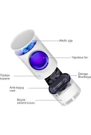 Schwartz swik 9611 Taşınabilir Sinek Sivrisinek Öldürücü Beyaz - 2