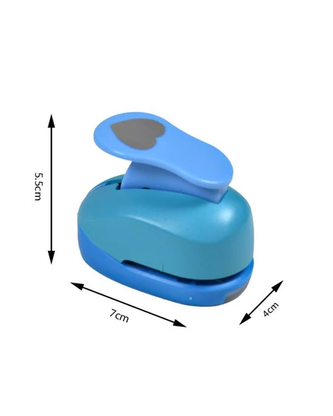 Kamei Şekilli Delgeç Kalp 2.5 cm KM8810 - 2
