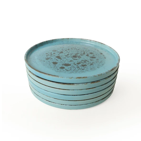 Keramika Keraart Okyanus Esintisi Stackable Servis Tabağı 27 Cm 6 Adet 21718 - 4