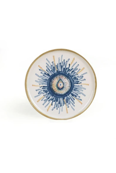 Keramika Hydra Nordic Pasta Tabağı 22 Cm 6 Adet 21352 - Resim 8