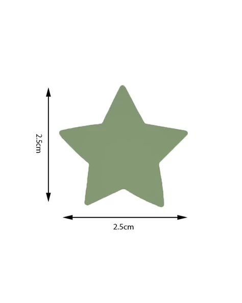 Kamei Şekilli Delgeç Yıldız Kalın 2.5 cm KM8810 - 6