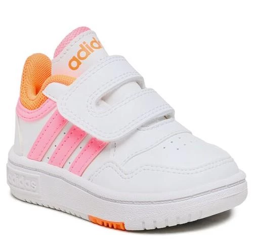 adidas Beyaz Cırtlı Sportswear Hoops 3.0 Cf Spor Ayakkabı - Resim 2