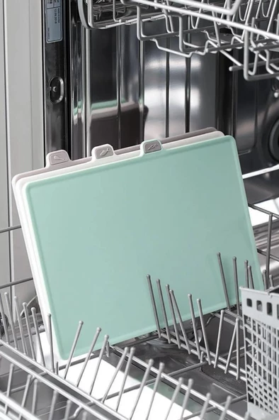 Porsima 0512 Kapuçino Beyaz 36 Parça Erzak Saklama Kabı Baharatlık Bıçaklı Kesme Tahtası Seti Çeyiz Seti - 7