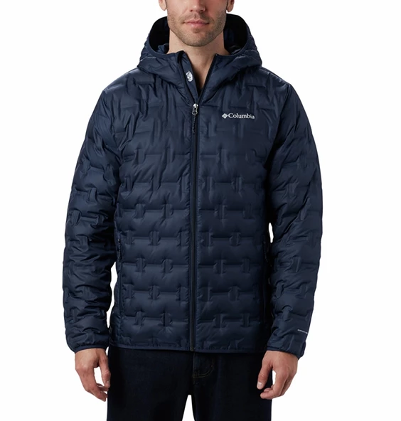 Columbia Delta Ridge Down Hooded Erkek Kaz Tüyü Mont WO6610 ürün görseli 1