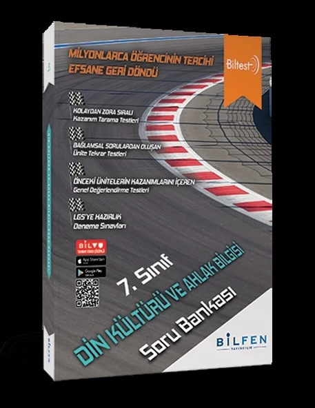 BİLFEN YAYINCILIK 7. SINIF BİLTEST DİN KÜLTÜRÜ VE AHLAK BİLGİSİ SORU BANKASI