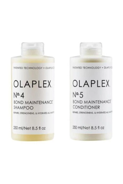 Olaplex Bağ Bakım 2'li Set No 4 Şampuan 250 ml No 5 Krem 250 ml